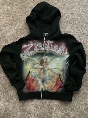 Mixed Emotions Ig Brand Graphic Hoodie